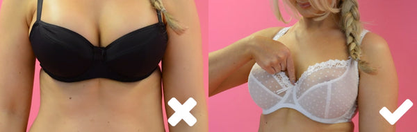 common bra fit issues mistakes problems cup too small