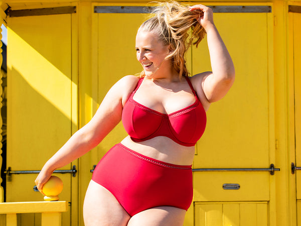 Curvy Kate First Class Balcony Bikini Red