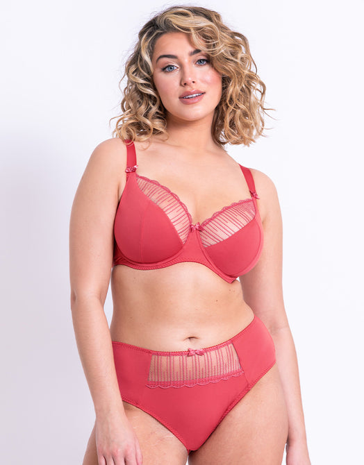 Flirtelle Alice Balcony Bra Blue Lagoon – Brastop UK