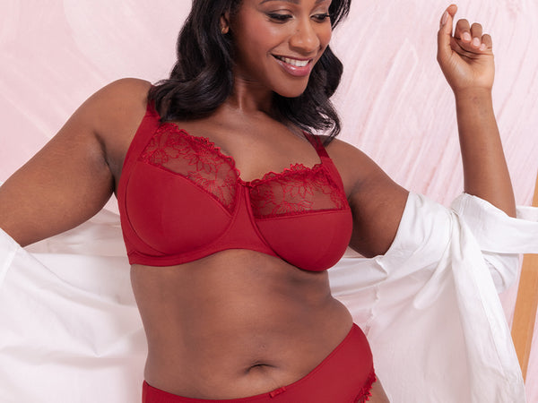 Flirtelle Emilie Full Cup Bra Red