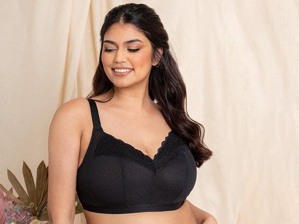 Flirtelle Viola Bralette Black