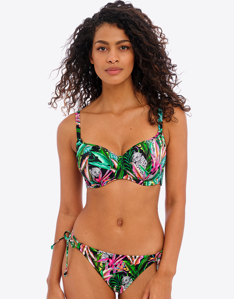 Freya Cala Selva Sweetheart Bikini Top Jungle