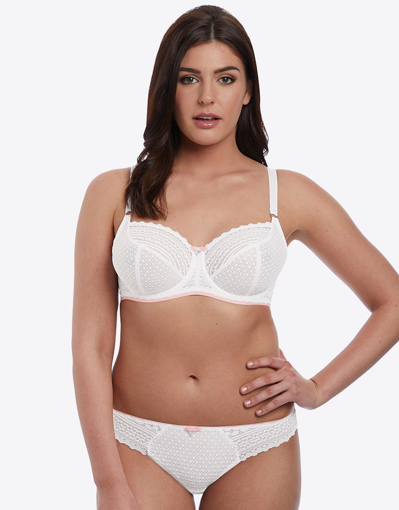 Freya Daisy Lace Balcony Bra White