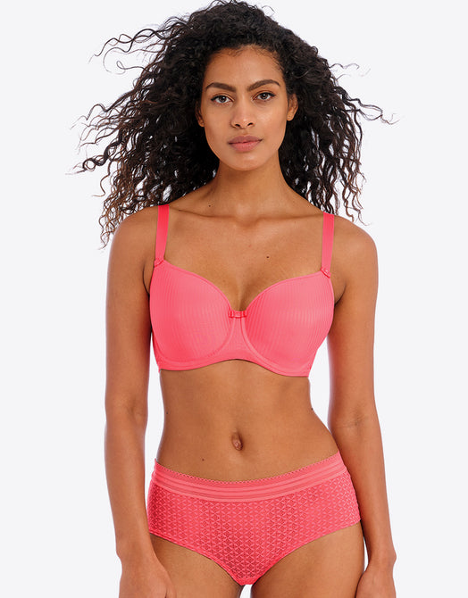 Freya Signature Plunge Bra Hot Coral – Brastop UK