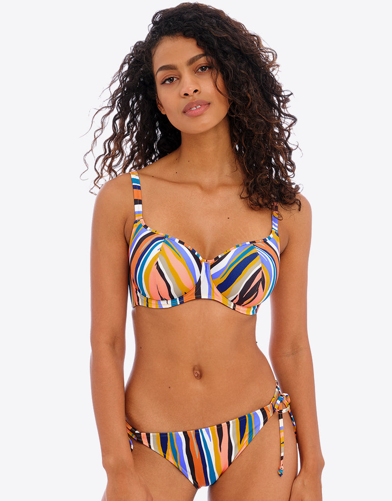 Freya Torra Bay Sweetheart Bikini Top Multi