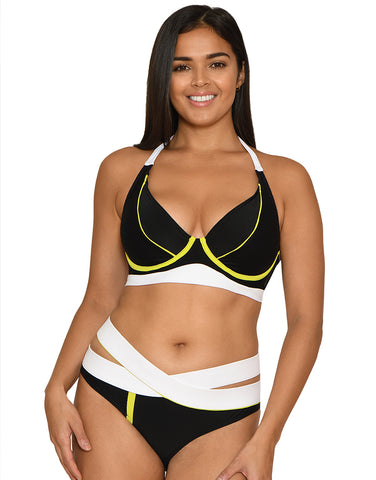 curvy kate graphic beach bikini