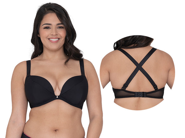 multiway bra with cross back