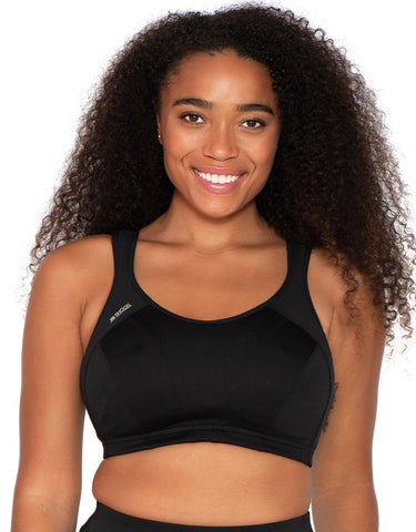 shock absorber sports bra black