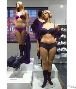Are Curvy Mannequins Promoting Obesity?