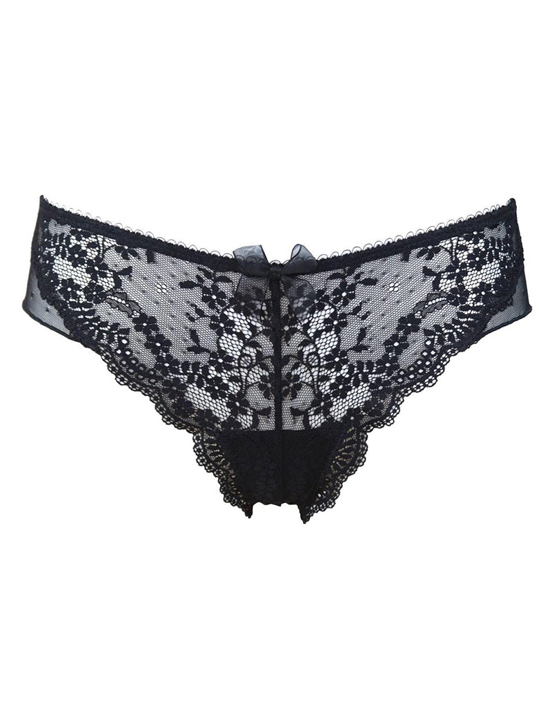 Pour Moi Flora Brazilian Brief Black