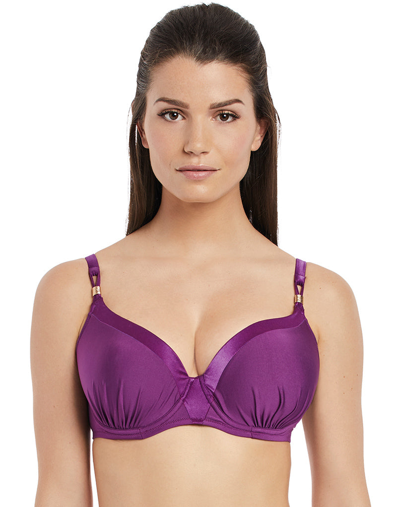 Fantasie Rio Bueno Moulded Balconette Bikini Top Mixed Berries Purple