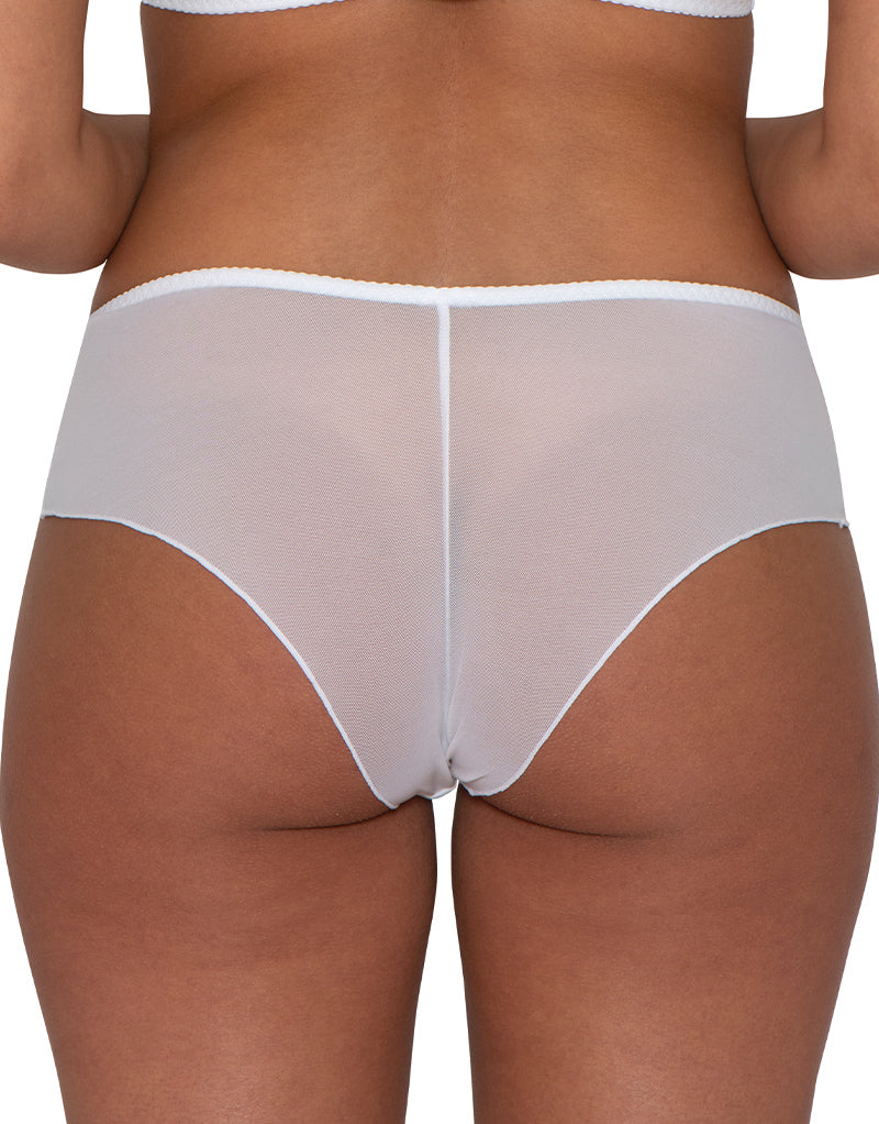 Curvy Kate Dottie Short White