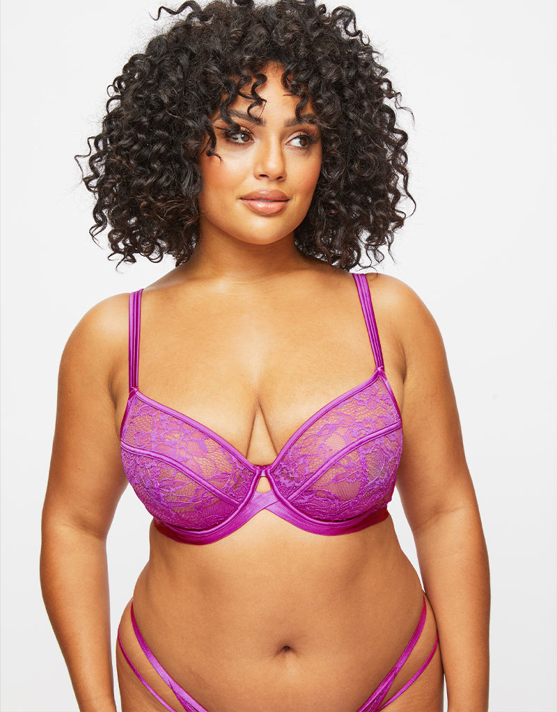 Ann Summers The Radiant Plunge Bra Pink