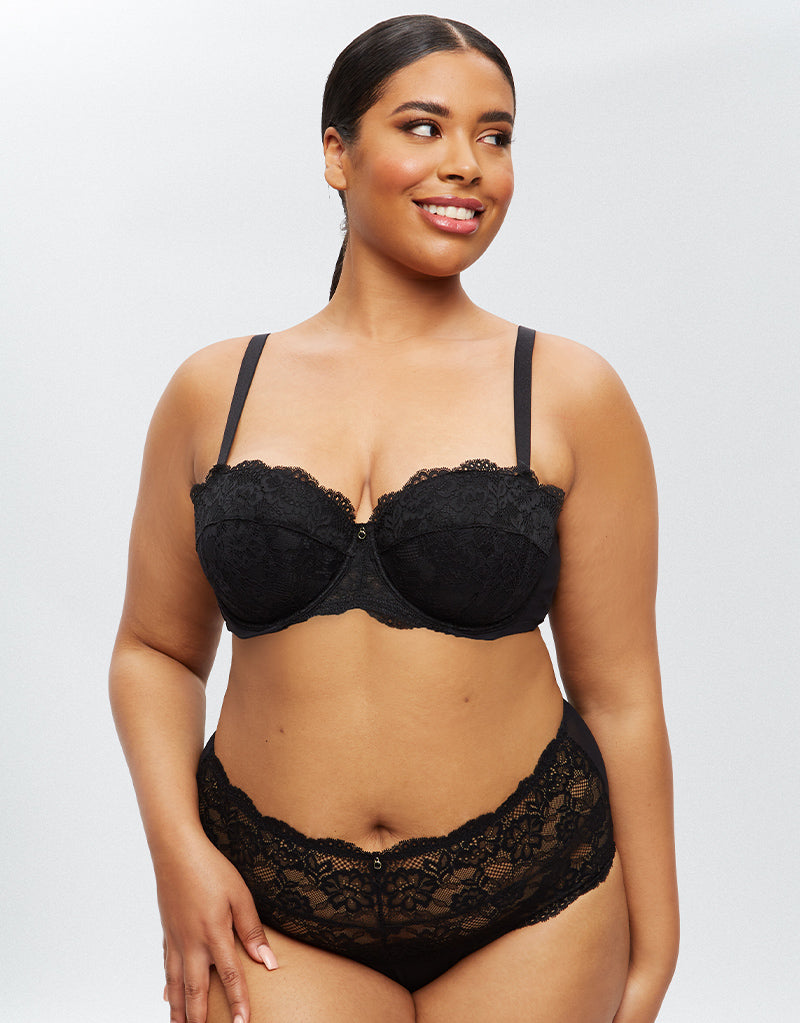 Ann Summers Sexy Lace Planet Balconette Bra Black