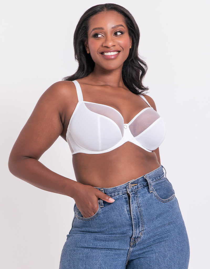 Curvy Kate Daily Balcony Bra White