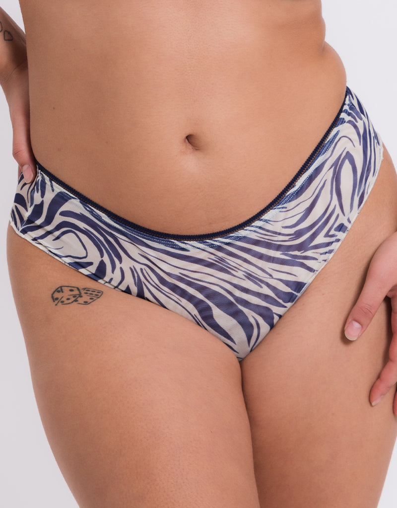 Curvy Kate Lifestyle Short Zebra Print