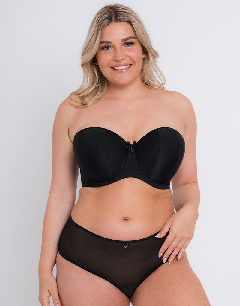 Curvy Kate Luxe Strapless Multiway Bra Black