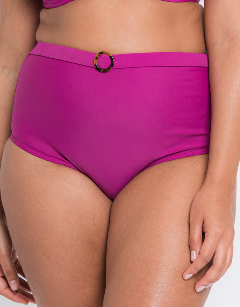 Curvy Kate Retro Sun High Waist Bikini Brief Orchid