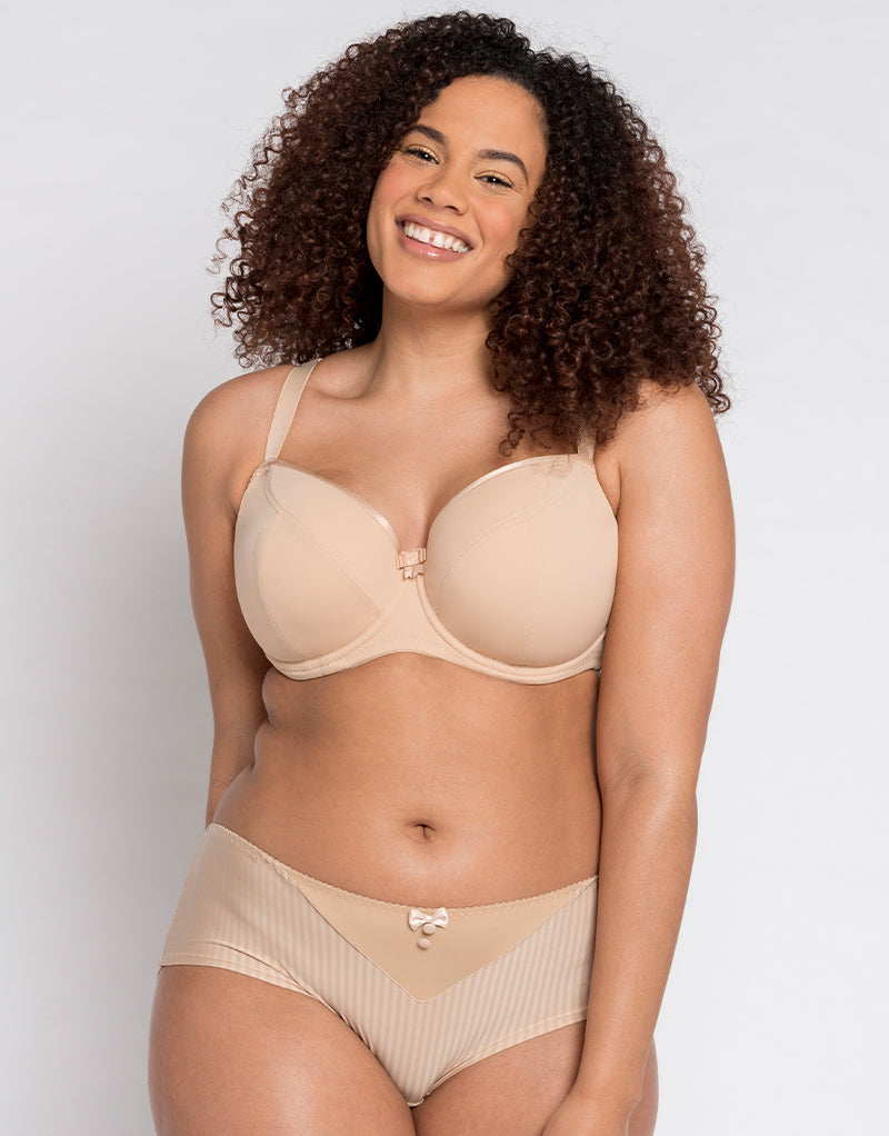 Curvy Kate Daily Dream Padded Balcony Bra Biscotti