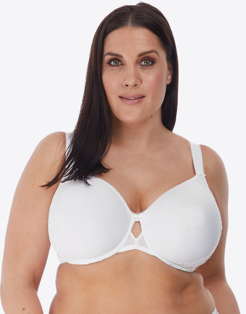 Elomi Charley Moulded Spacer Bra White