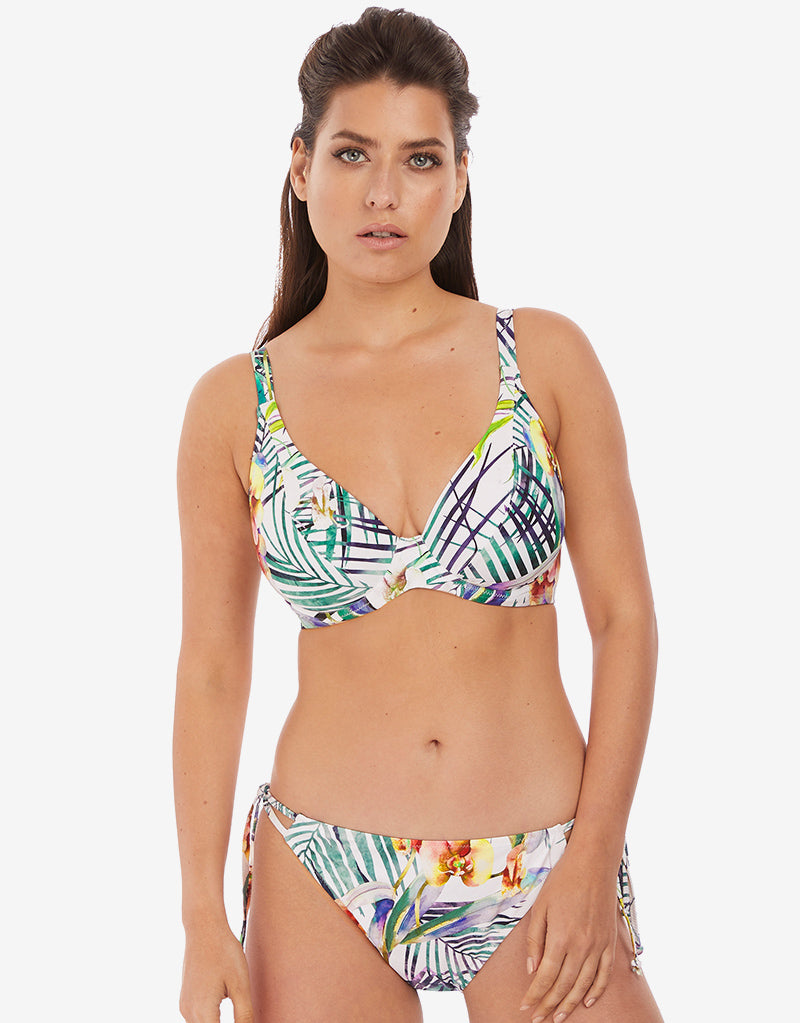 Fantasie Playa Blanca Plunge Bikini Top Multi