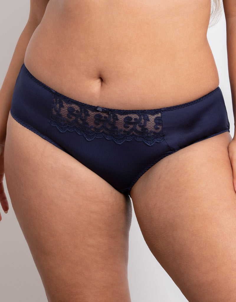 Flirtelle Swirl Brief Midnight Navy