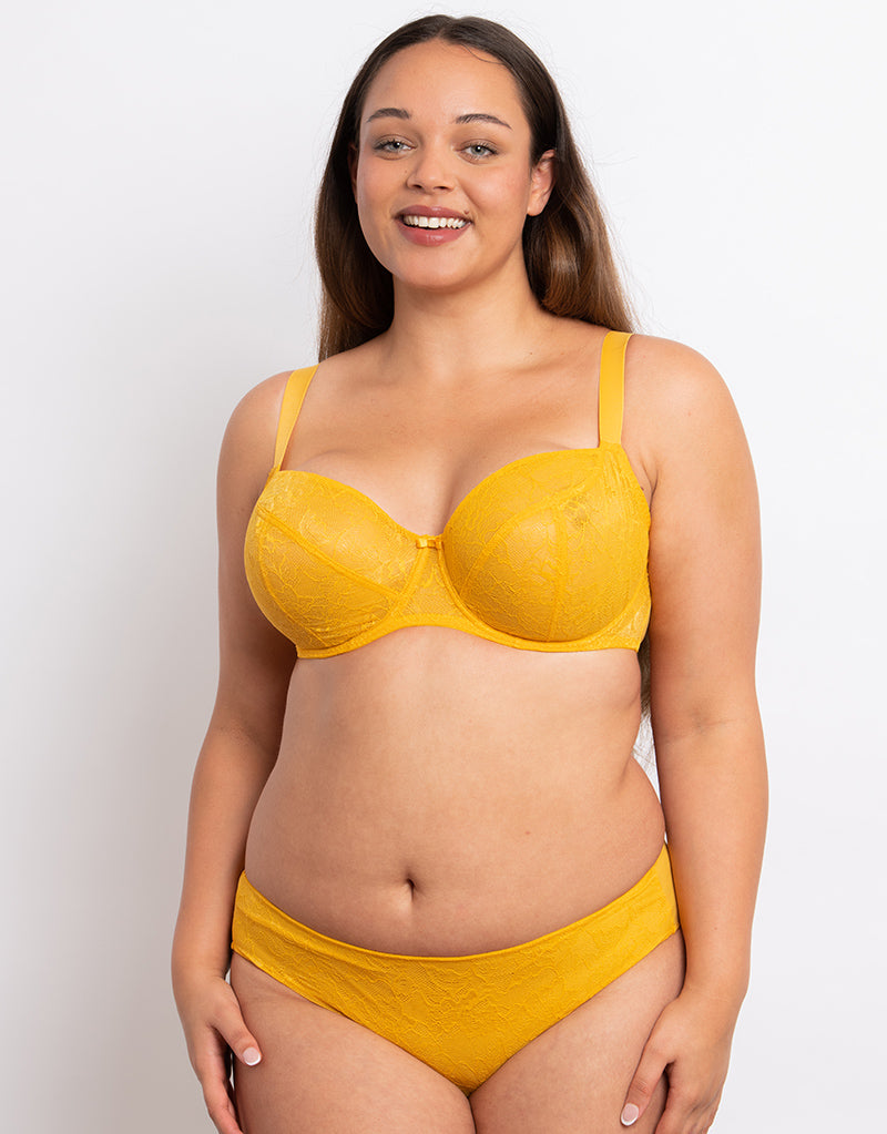 Flirtelle Thalia Balcony Bra Sunshine