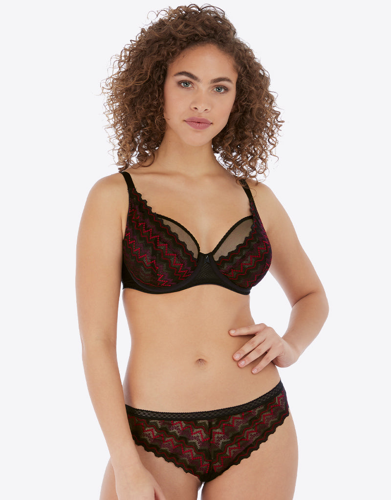 Freya Festival Vibe High Apex Bra Black