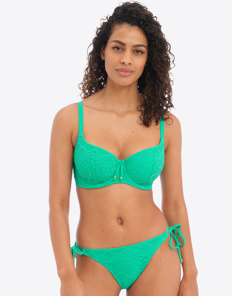 Freya Sundance Sweetheart Bikini Top Jade