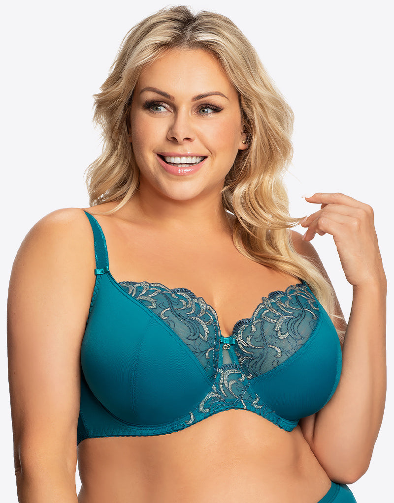 Gorsenia Madison Balconette Bra Azure