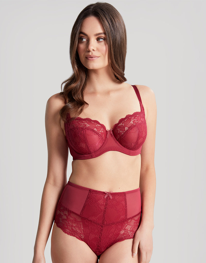 Panache Imogen Balconette Bra Electric Magenta