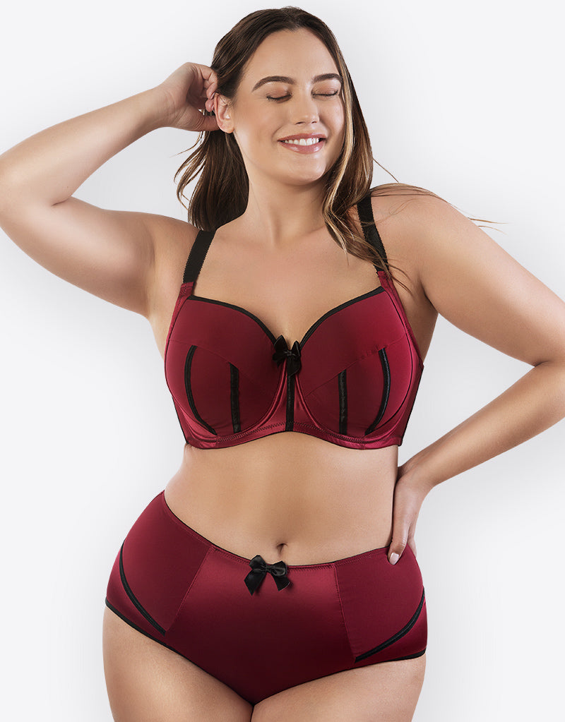 Parfait Charlotte Padded Balconette Bra Rio Red