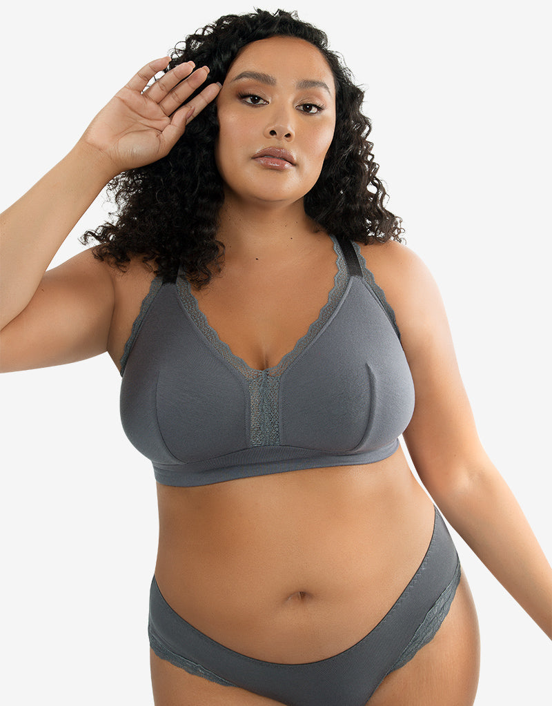 Parfait Dalis Bralette Charcoal