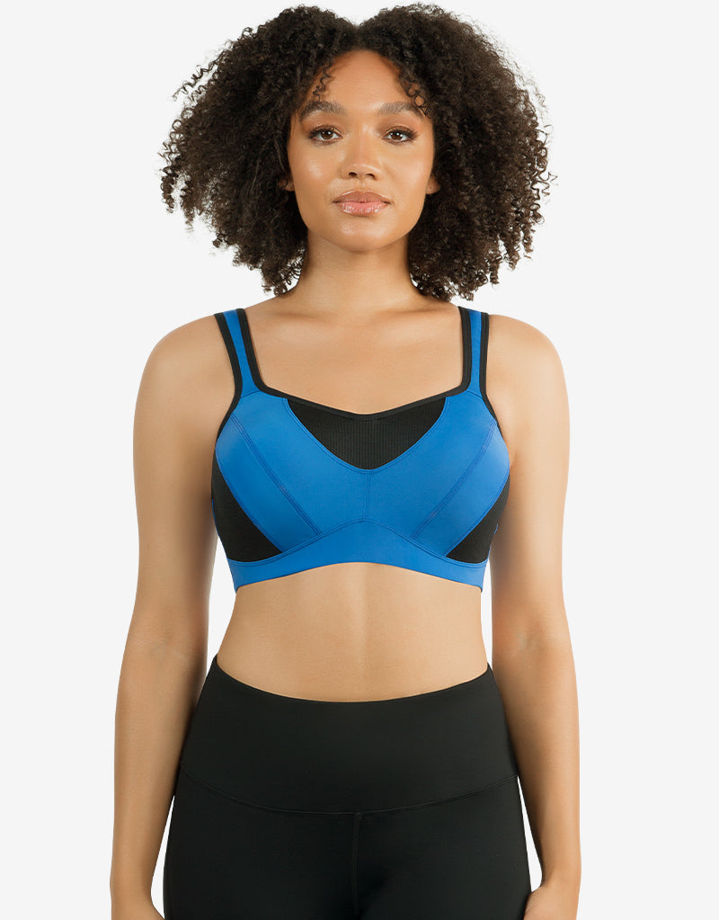 Parfait Active Dynamic Sports Bra Nautical Blue