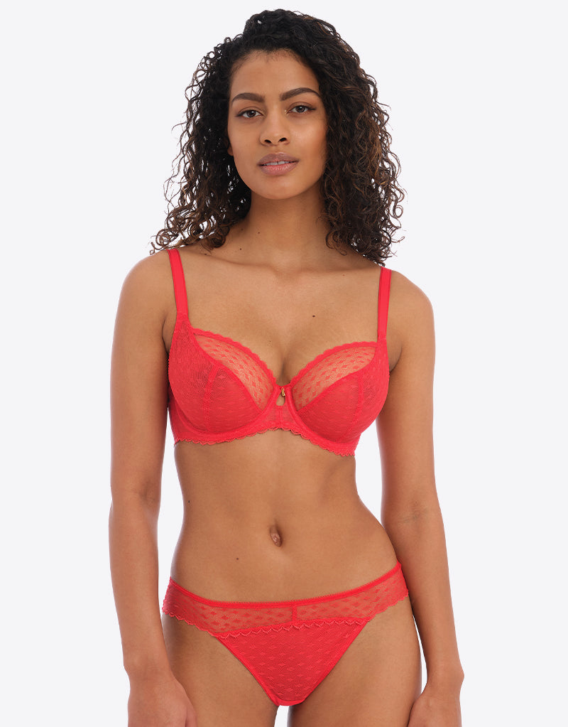 Freya Signature Plunge Bra Chilli Red