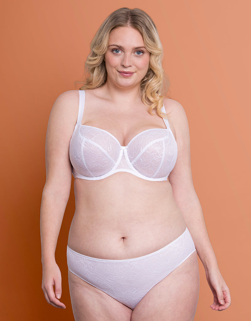 Flirtelle Thalia Balcony Bra White