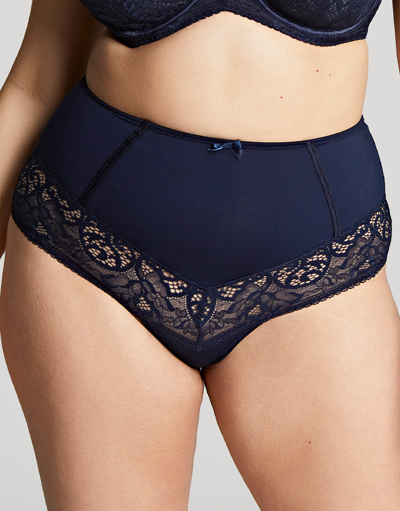 Sculptresse By Panache Estel High Waist Brief Navy