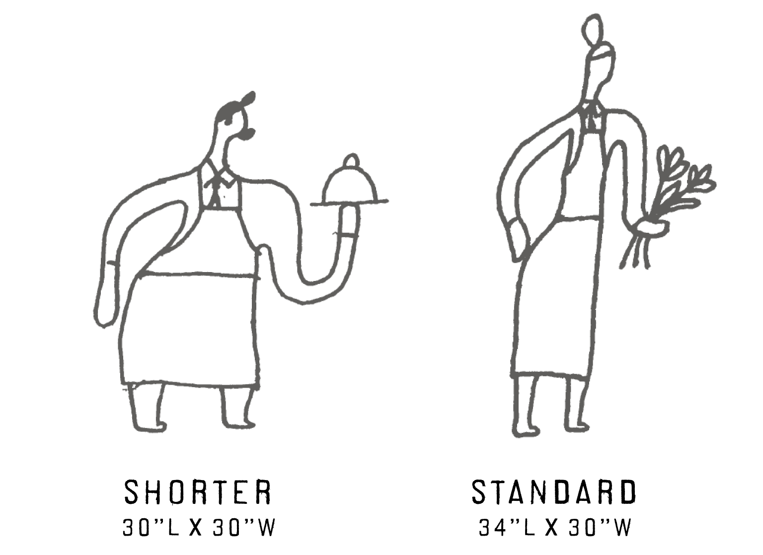 Reluctant Threads Find Your Apron Size Reco Tool Shorter Standard Size