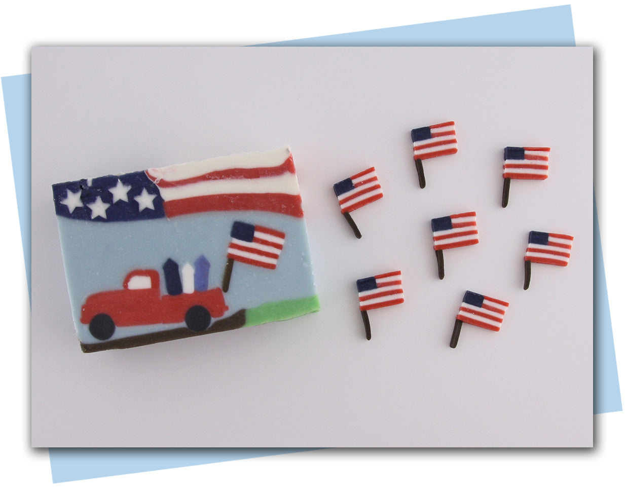 American Flag Extruder Disc