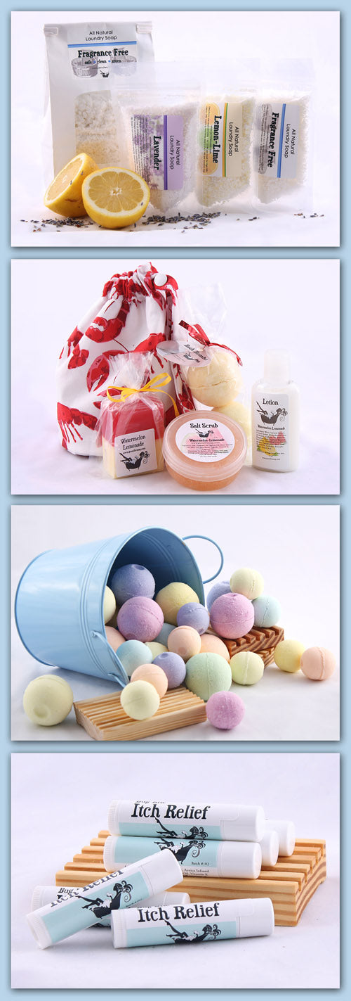 Collage of Bath Soaps