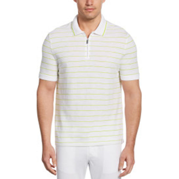 perry ellis quarter zip polo