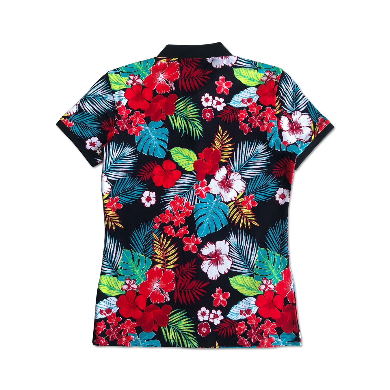 floral polo shirt womens