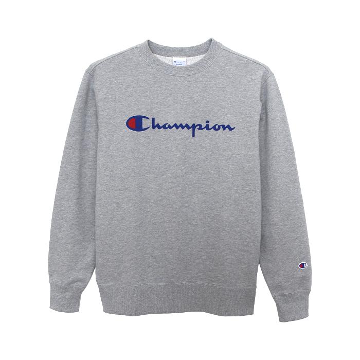 grey crew neck champion