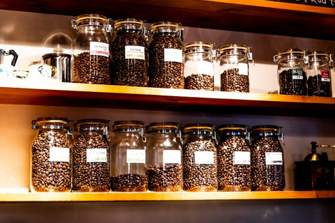 コーヒー豆を常温で保存する場合
