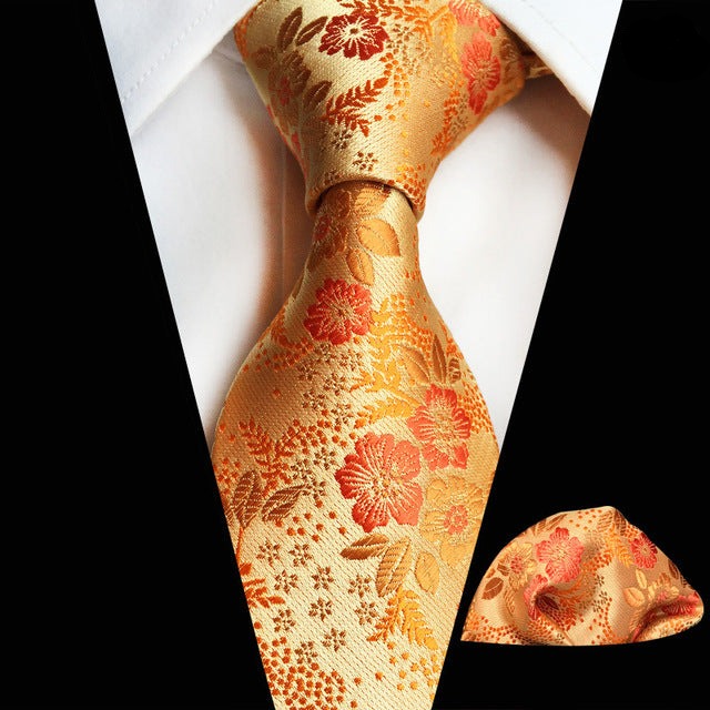 Burnt Orange Paisley Tie only $35.00 - GoTie