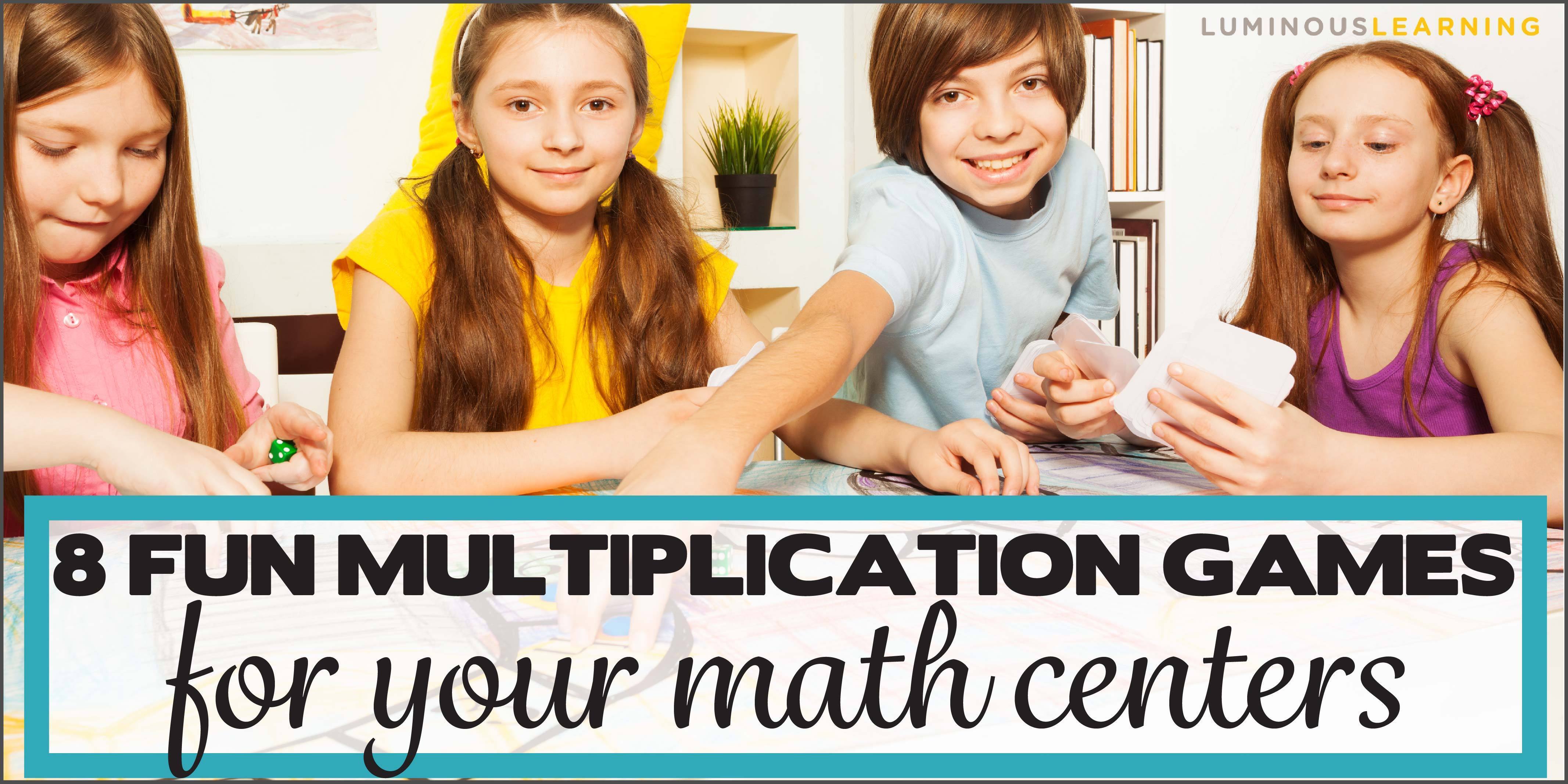 computer games for multiplication facts
