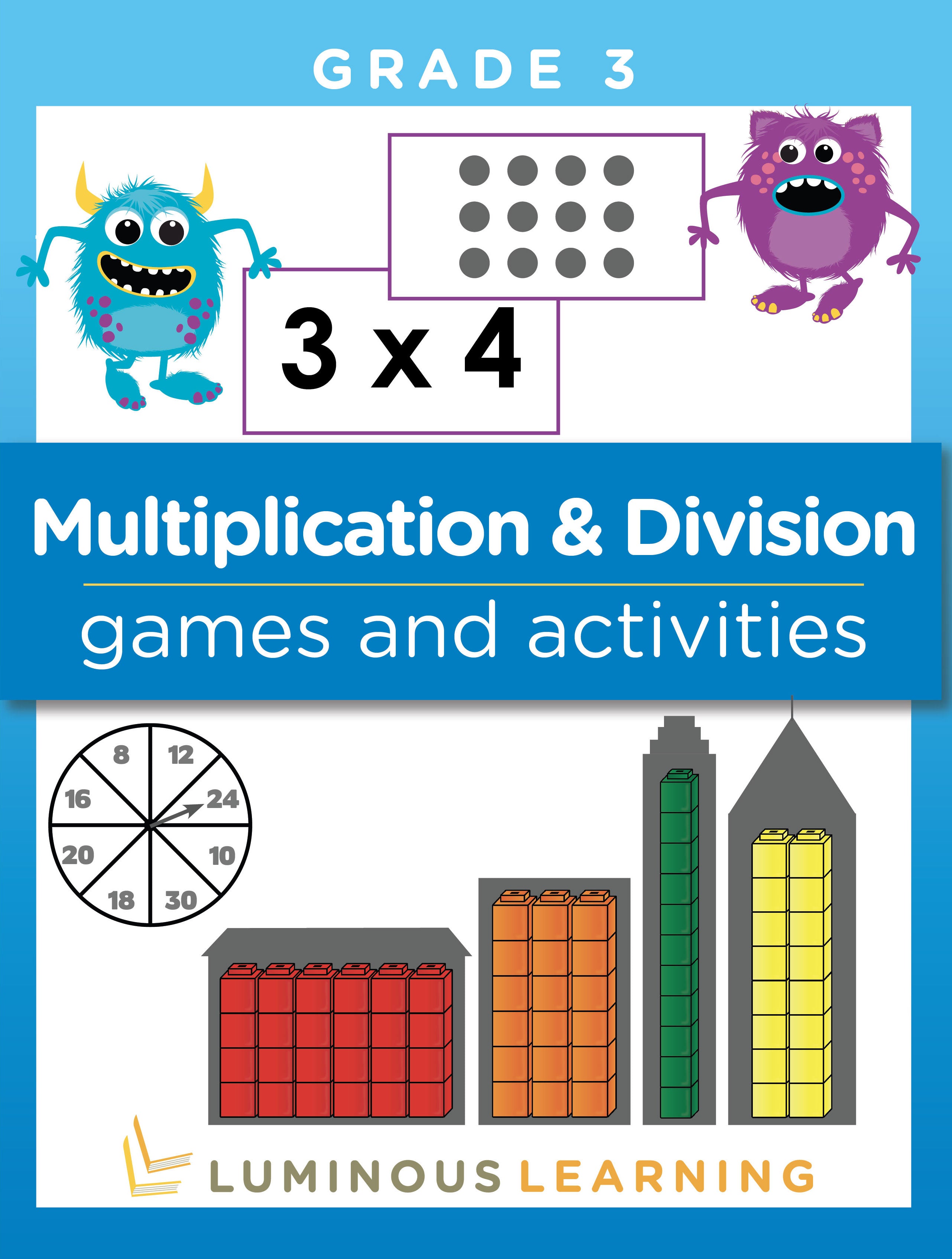 Multiplication And Division Games And Activities - Grade 3: Math Activ