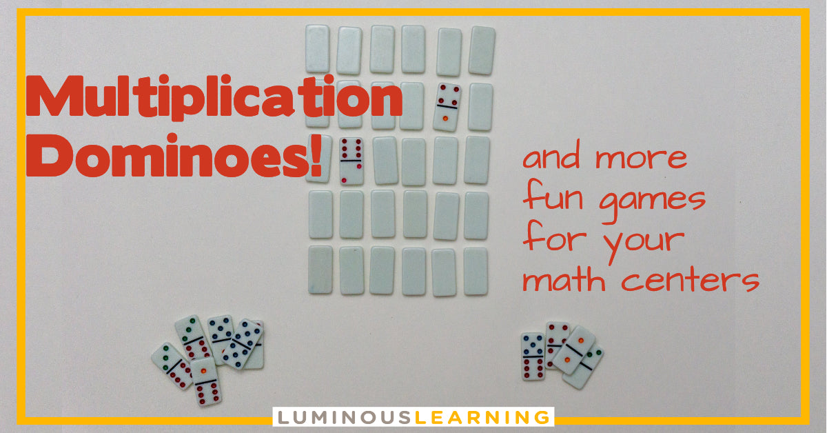 Multiplication Math Facts, Memory and Writing Strip Cards, COLUMNS