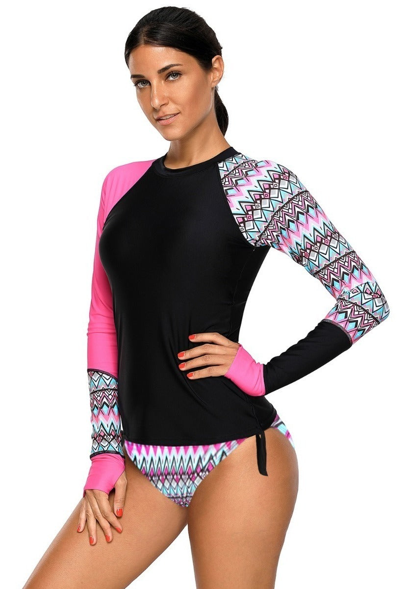 Traje Manga Para Mujer Tipo Surf - todox1