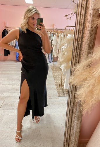 Manning Cartell - Miami Heat Asymmetric Dress Champagne (Size 12) –  Goldie's - Designer Dress Hire